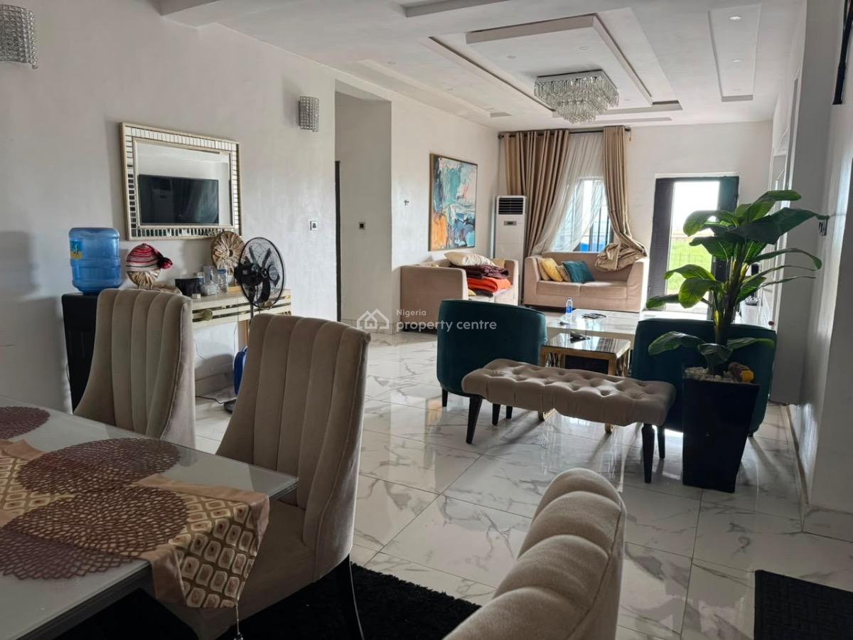 Luxury Furnished 3 Bedroom, Chevron Drive Paradise Estate, Lekki Phase 2, Lekki, Lagos, Flat / Apartment for Rent
