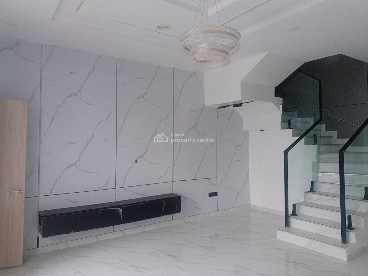 Newly Built Luxury 4 Bedroom Semi Detached Duplex with Bq, Rooms-sulte, Chevron Toll Gate/conservation Axis, Lekki, Lagos, Semi-detached Duplex for Rent