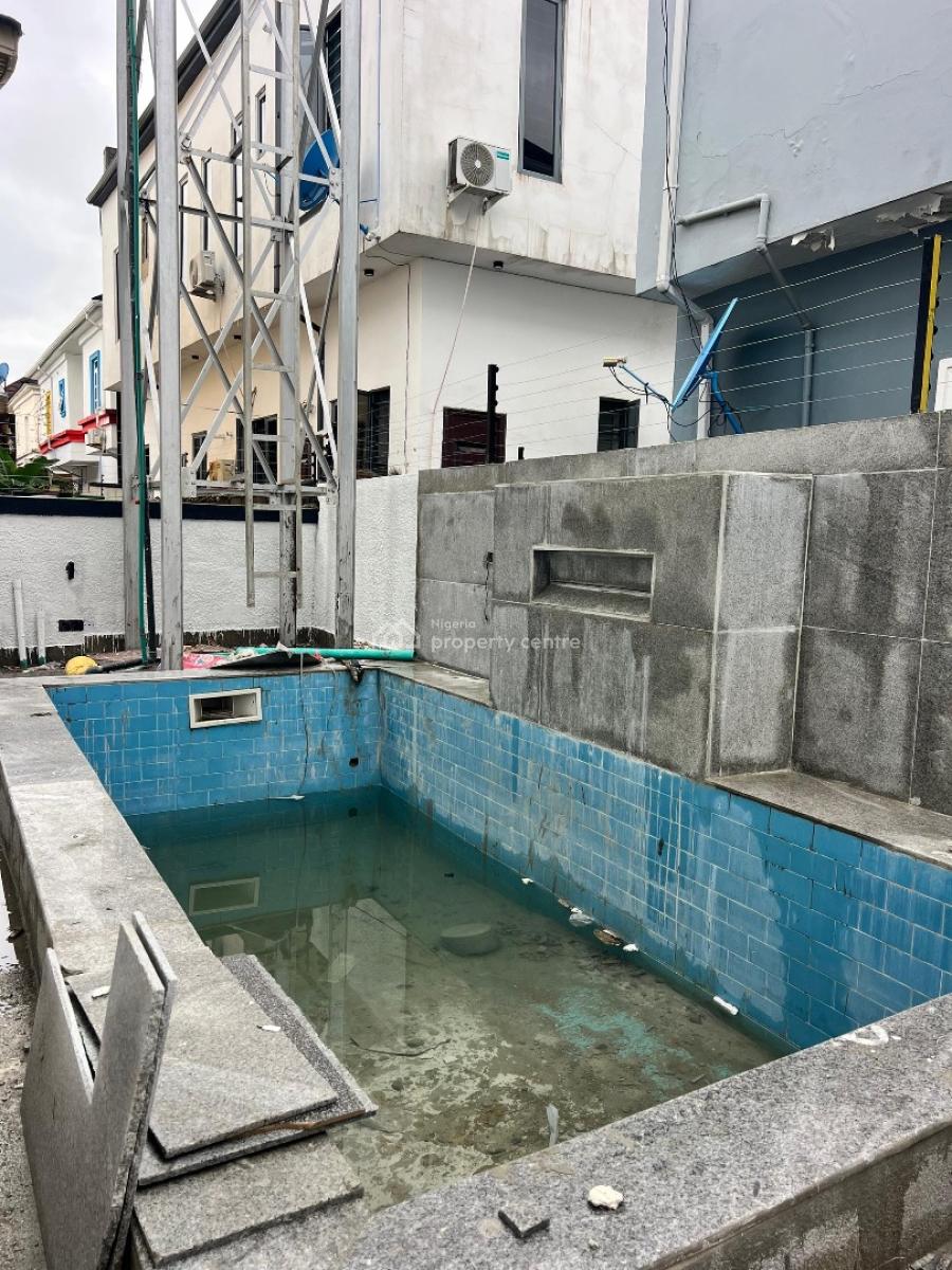 Standalone 5 Bedroom Detached Duplex with Pool, Bq, Inverter, Smart Ft, Ikota, Lekki, Lagos, Detached Duplex for Sale
