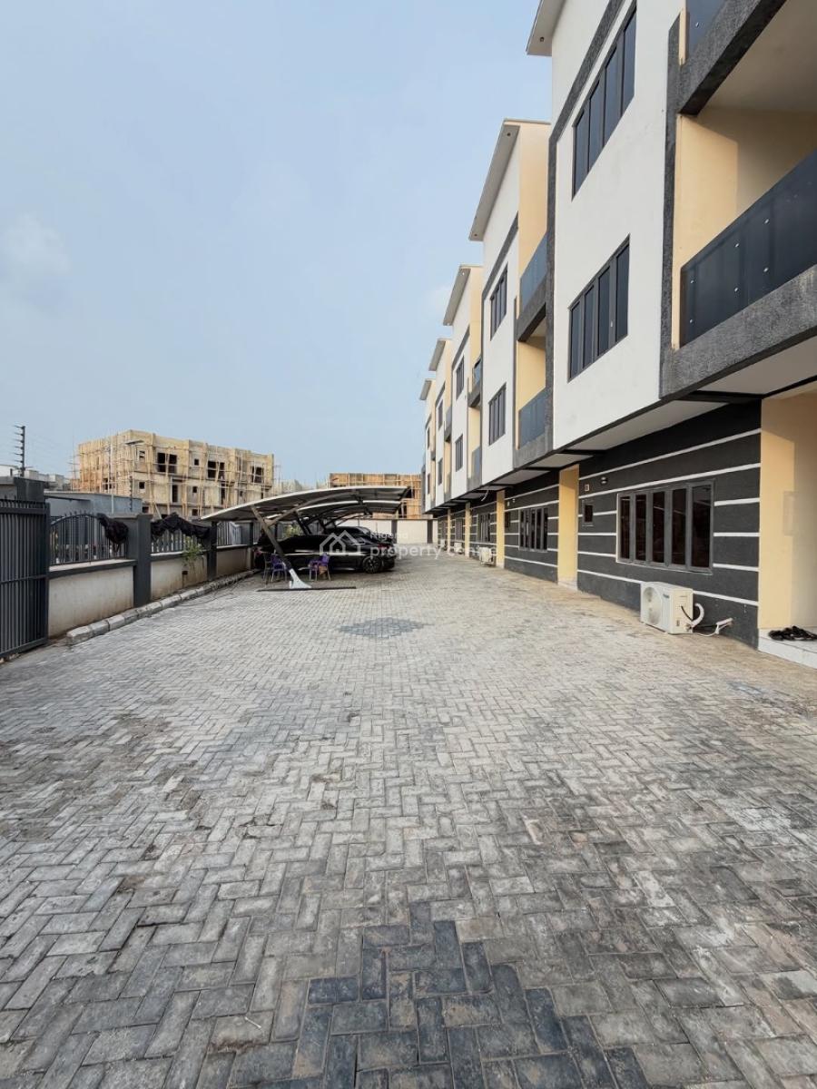 4 Bedroom Terrace, Guzape District, Abuja, Terraced Bungalow for Rent