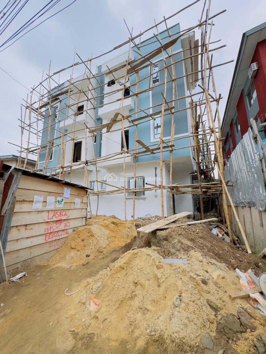 Smartly Styled 4 Bedroom Terrace Detached Duplex with Bq, Gbagada, Lagos, Terraced Duplex for Sale