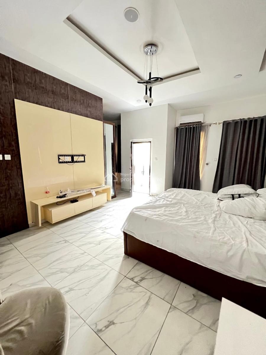 Furnished 4-bedroom Semi-detached Duplex with Bq, Chevron Conservation Road, Lekki, Lagos, Semi-detached Duplex for Rent