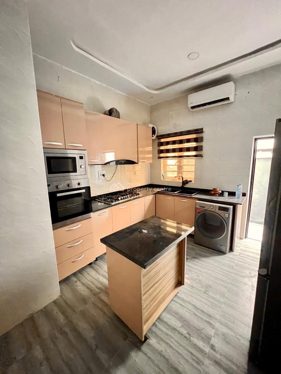 Furnished 4-bedroom Semi-detached Duplex with Bq, Chevron Conservation Road, Lekki, Lagos, Semi-detached Duplex for Rent
