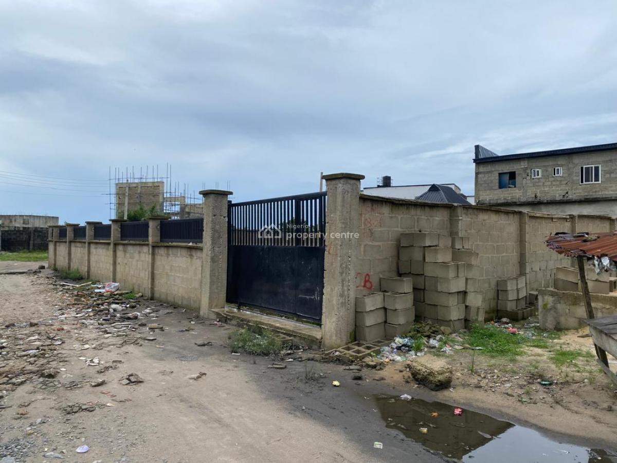 Affordable Premium C of O Well Fence Land Conner Piece, Ashela Royal Estate, Ogombo, Ajah, Ogombo, Ajah, Lagos, Mixed-use Land for Sale