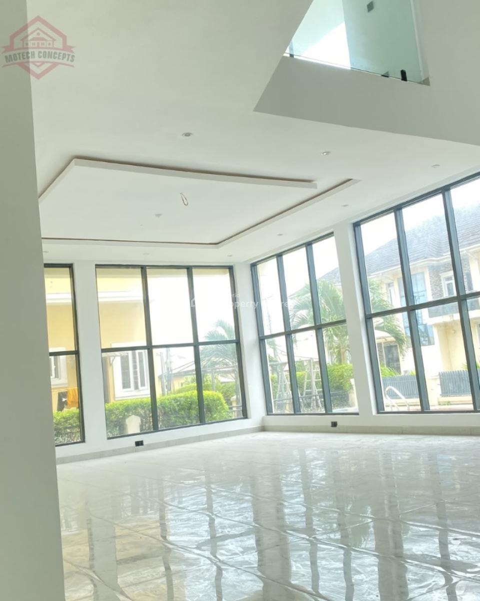 5 Bedroom Duplex + 2 Bqs and Swimming Pool, Northern Foreshore, Chevron Drive, Lekki, Lagos, Detached Duplex for Sale