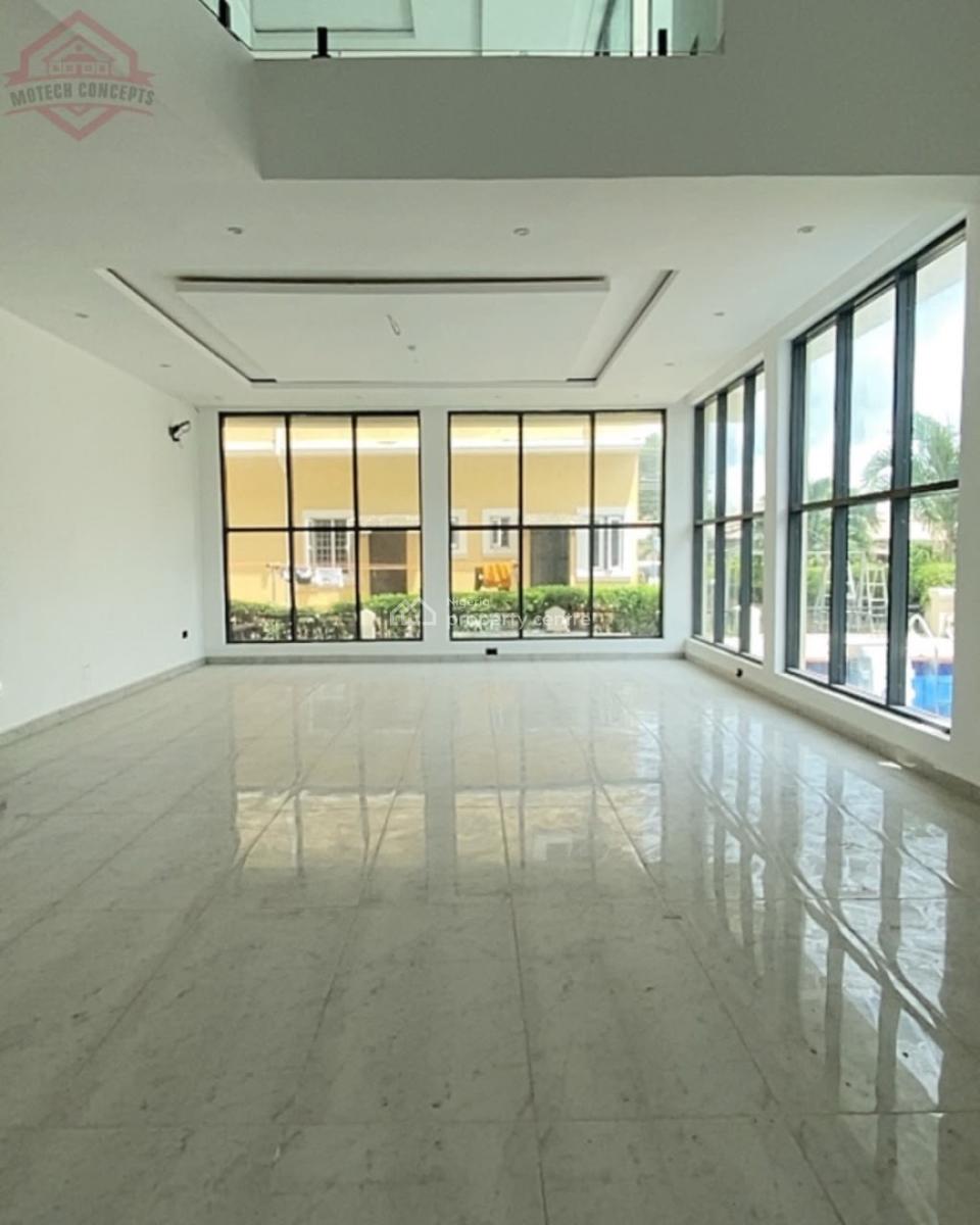 5 Bedroom Duplex + 2 Bqs and Swimming Pool, Northern Foreshore, Chevron Drive, Lekki, Lagos, Detached Duplex for Sale