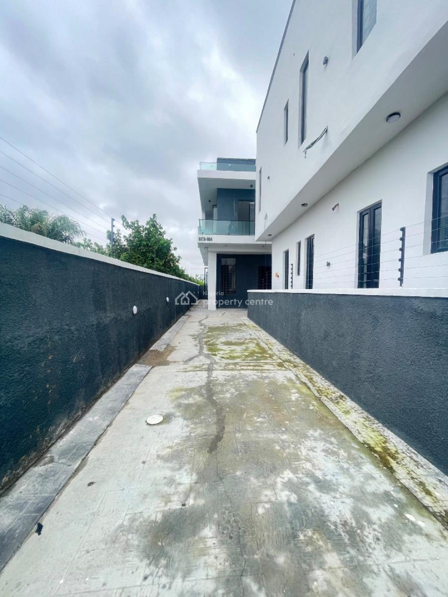 Newly Built 4 Bedroom Semi Detached Duplex with Bq, ,abraham Adesanya, Ajah, Lagos, Semi-detached Duplex for Sale