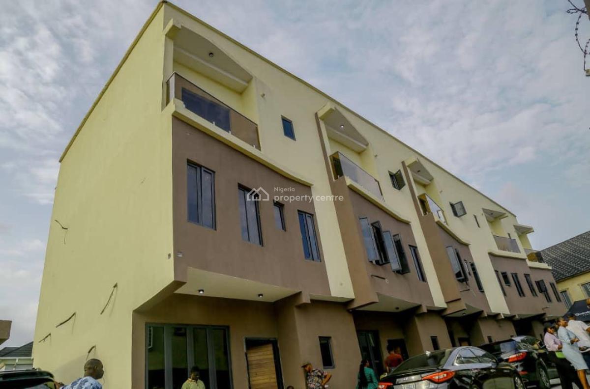 Fully Finished 4-bedroom Terrace Duplexes in a Secured Estate, Gbagada, Lagos, Terraced Duplex for Sale