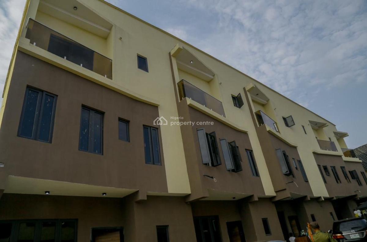 Fully Finished 4-bedroom Terrace Duplexes in a Secured Estate, Gbagada, Lagos, Terraced Duplex for Sale