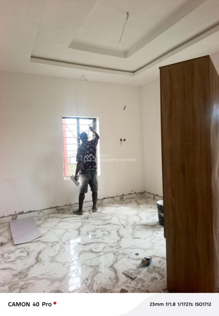 Newly Built Spacious 2 Bedroom Apartment (upstairs), Temidayo Estate, Off Alhaji Ganiu, Ogombo, Ajah, Lagos, Flat / Apartment for Rent