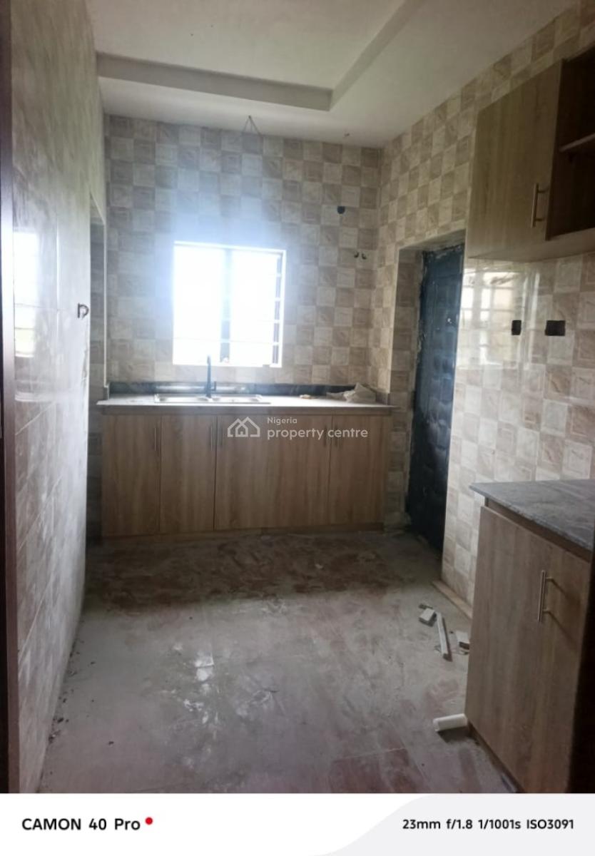 Newly Built Spacious 2 Bedroom Apartment (upstairs), Temidayo Estate, Off Alhaji Ganiu, Ogombo, Ajah, Lagos, Flat / Apartment for Rent