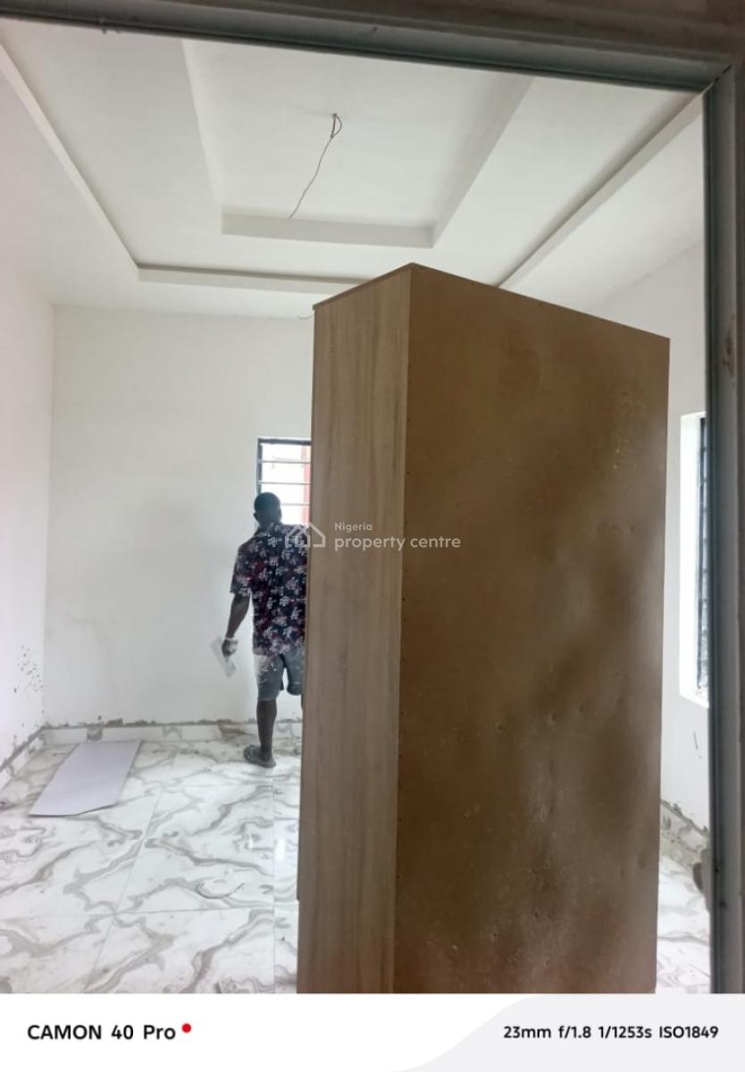 Newly Built Spacious 2 Bedroom Apartment (upstairs), Temidayo Estate, Off Alhaji Ganiu, Ogombo, Ajah, Lagos, Flat / Apartment for Rent
