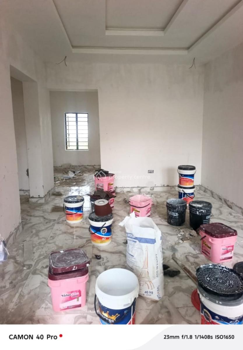 Newly Built Spacious 2 Bedroom Apartment (upstairs), Temidayo Estate, Off Alhaji Ganiu, Ogombo, Ajah, Lagos, Flat / Apartment for Rent