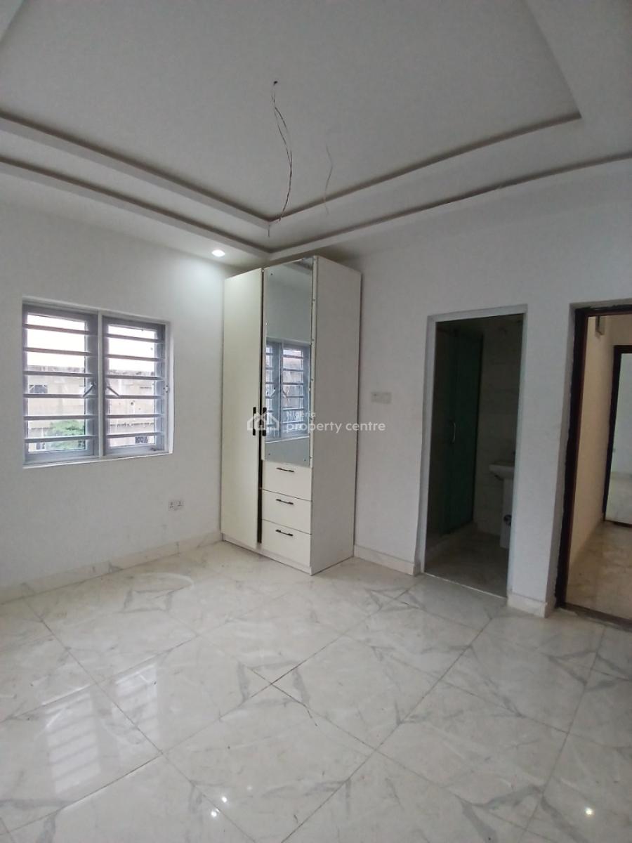 Brand New 2 Bedroom Flat with Inverter/solar & Fully Fitted Kitchen, Off Badore Road, Ajah, Lagos, Flat / Apartment for Rent