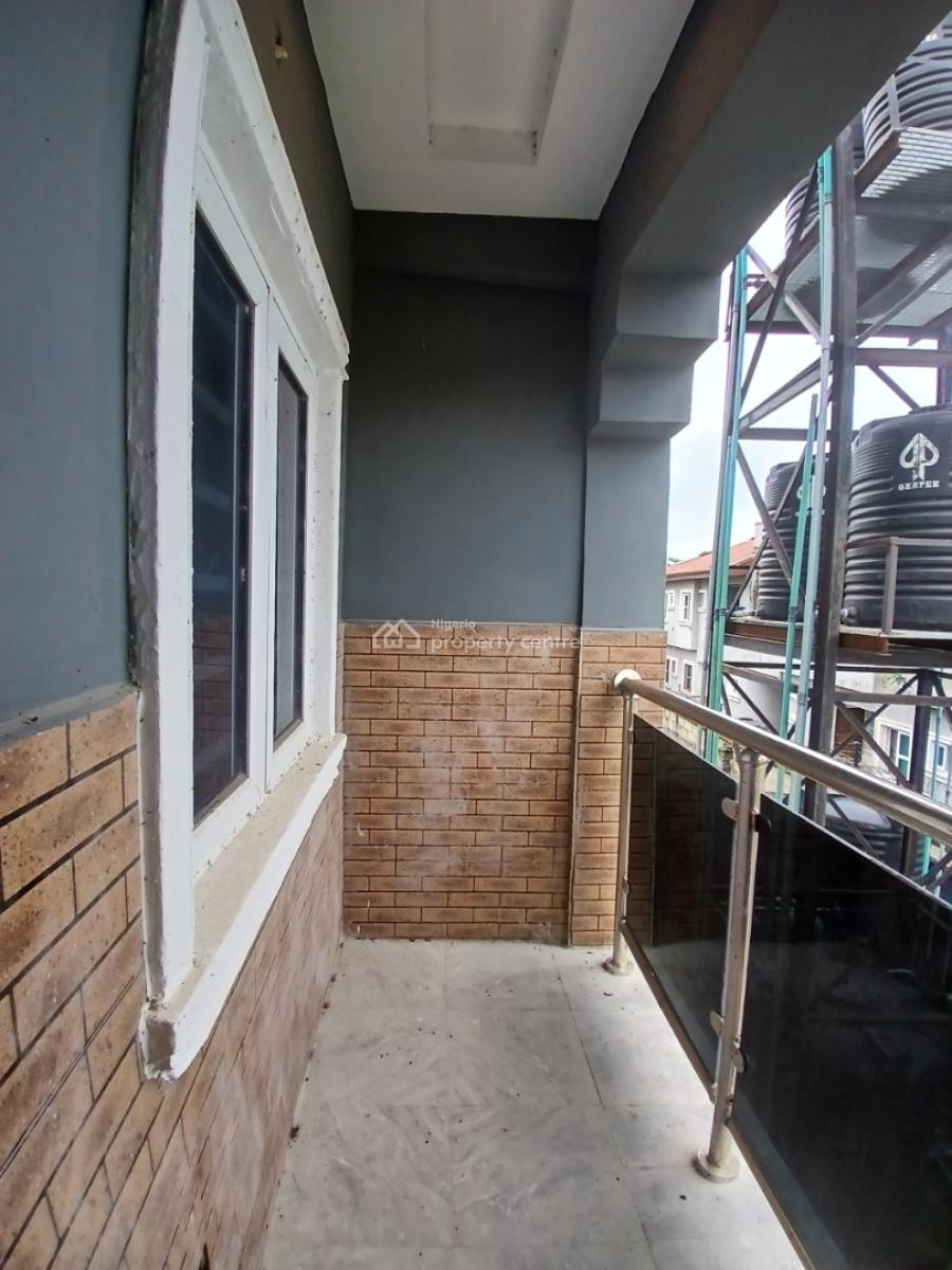 Brand New 2 Bedroom Flat with Inverter/solar & Fully Fitted Kitchen, Off Badore Road, Ajah, Lagos, Flat / Apartment for Rent