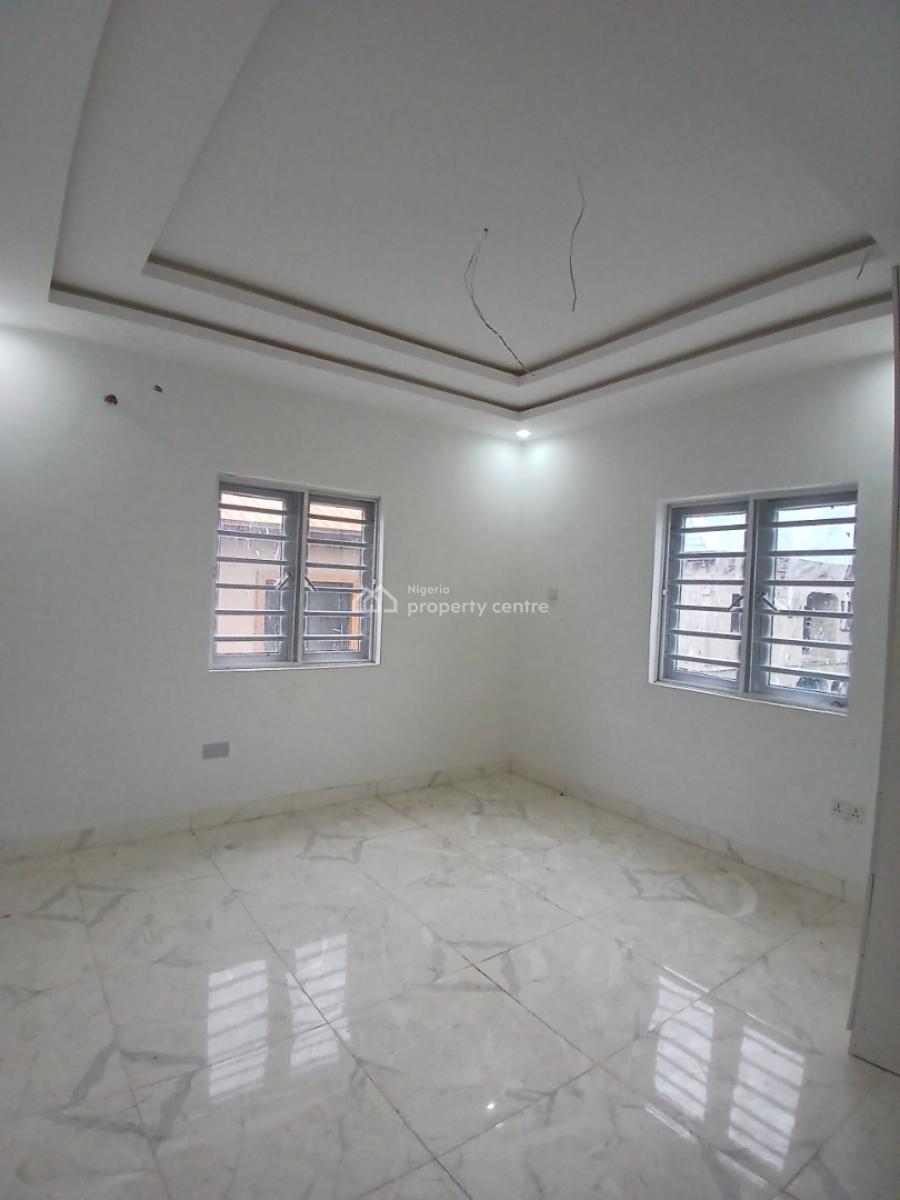 Brand New 2 Bedroom Flat with Inverter/solar & Fully Fitted Kitchen, Off Badore Road, Ajah, Lagos, Flat / Apartment for Rent