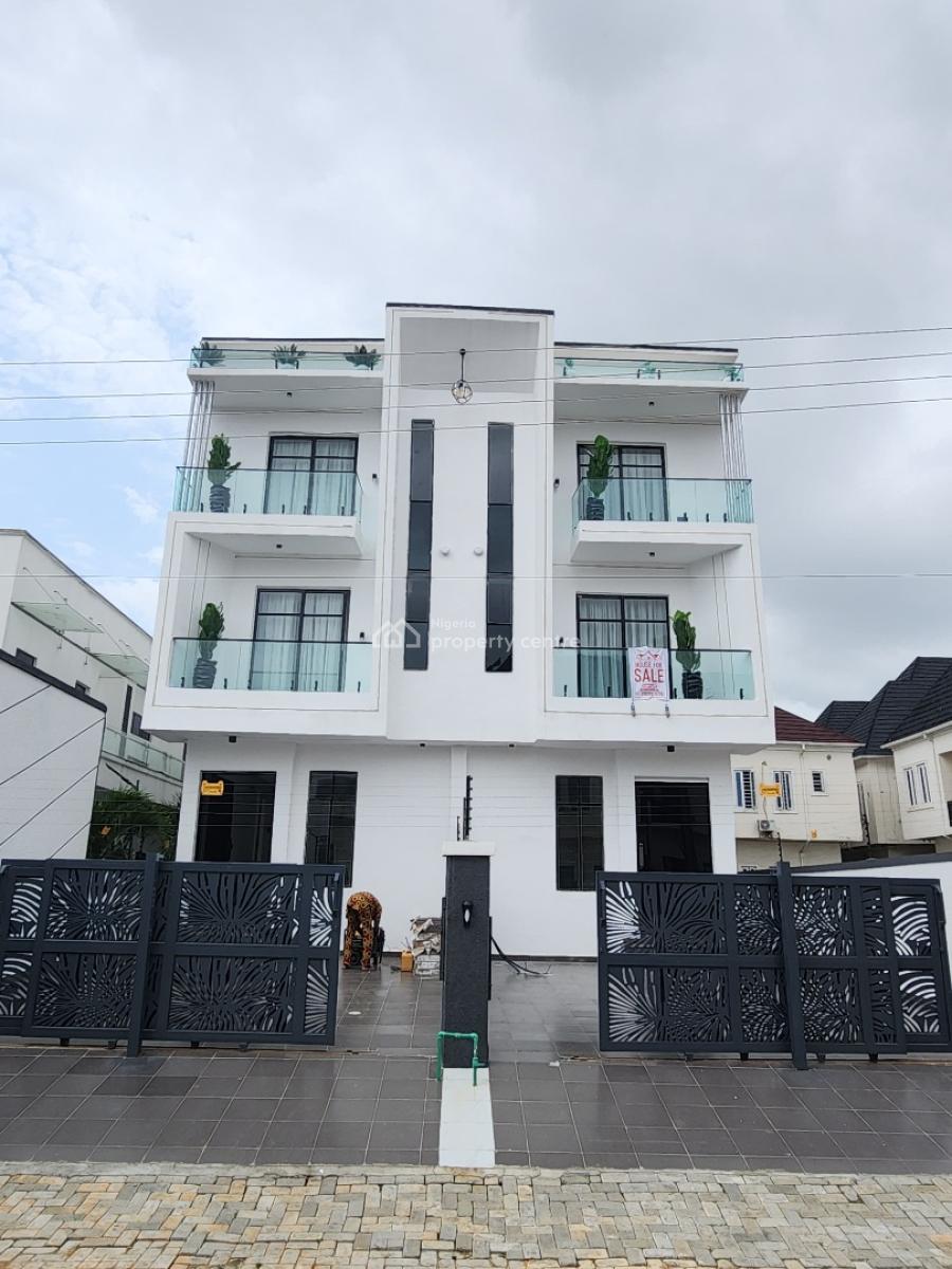 Luxury 5 Bedroom Semi Detached Duplex + Bq in a Secured Estate, Vgc, Lekki, Lagos, Semi-detached Duplex for Sale