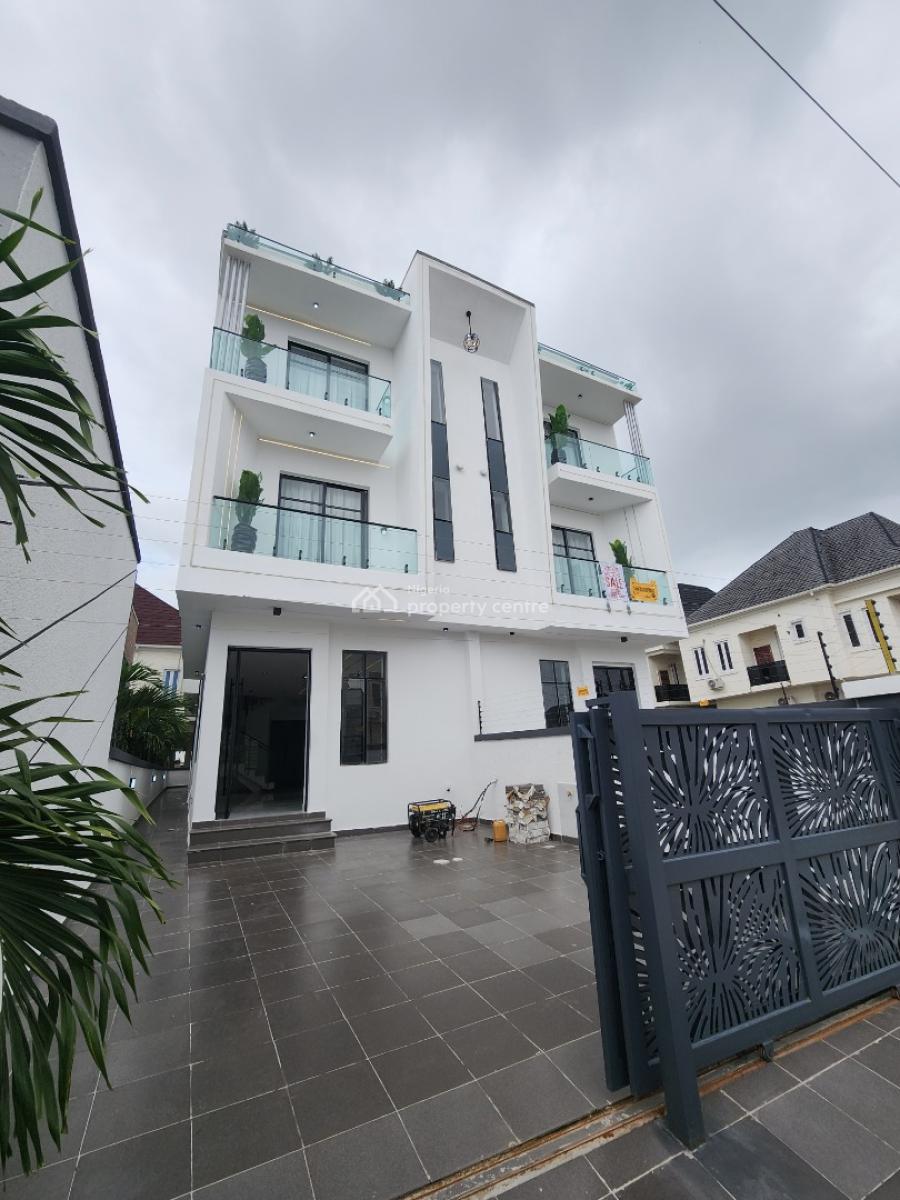 Luxury 5 Bedroom Semi Detached Duplex + Bq in a Secured Estate, Vgc, Lekki, Lagos, Semi-detached Duplex for Sale