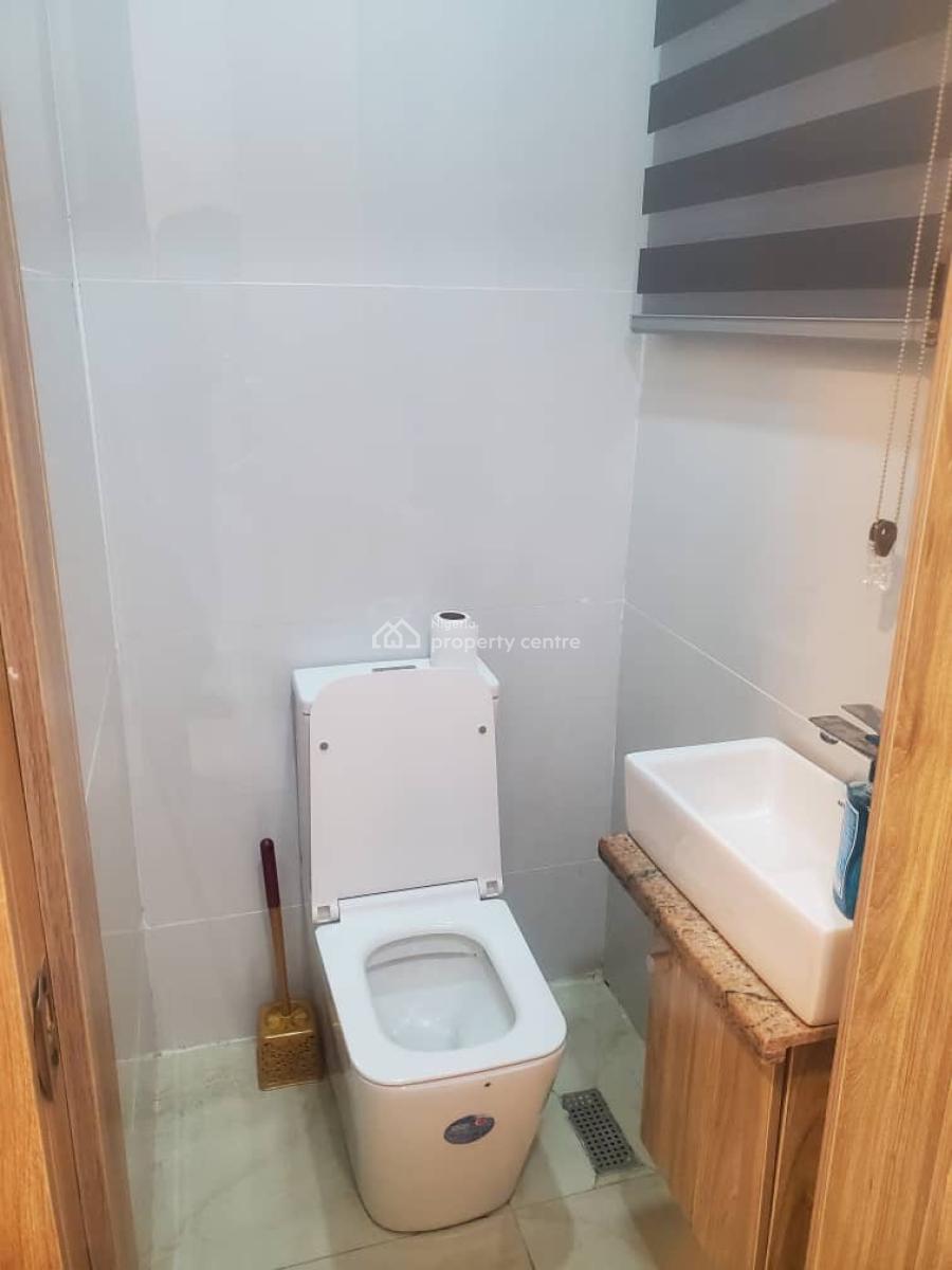 Elite 1-bedroom Apartment with Refined Interiors, 15minutee Drive to International Airport, Ikeja, Lagos, Flat / Apartment Short Let