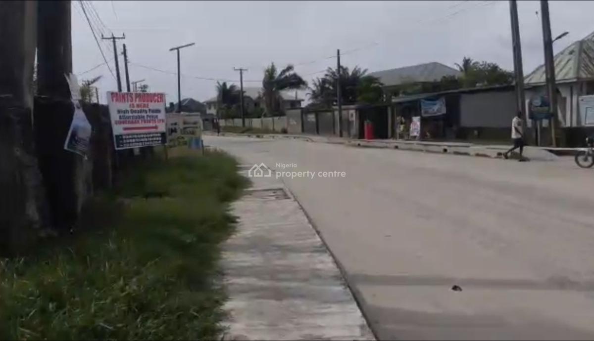 Premium Land Measuring 2 Plots Together Facing Interlock Road, Elesekan, Bogije, Ibeju Lekki, Lagos, Mixed-use Land for Sale