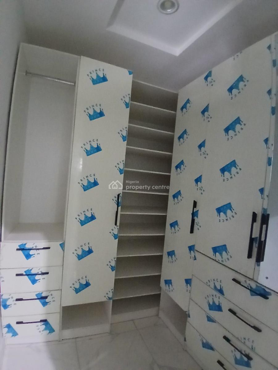Brand New 3 Bedroom Flat with Inverter/solar & Fully Fitted Kitchen, Off Badore Road, Ajah, Lagos, Flat / Apartment for Rent