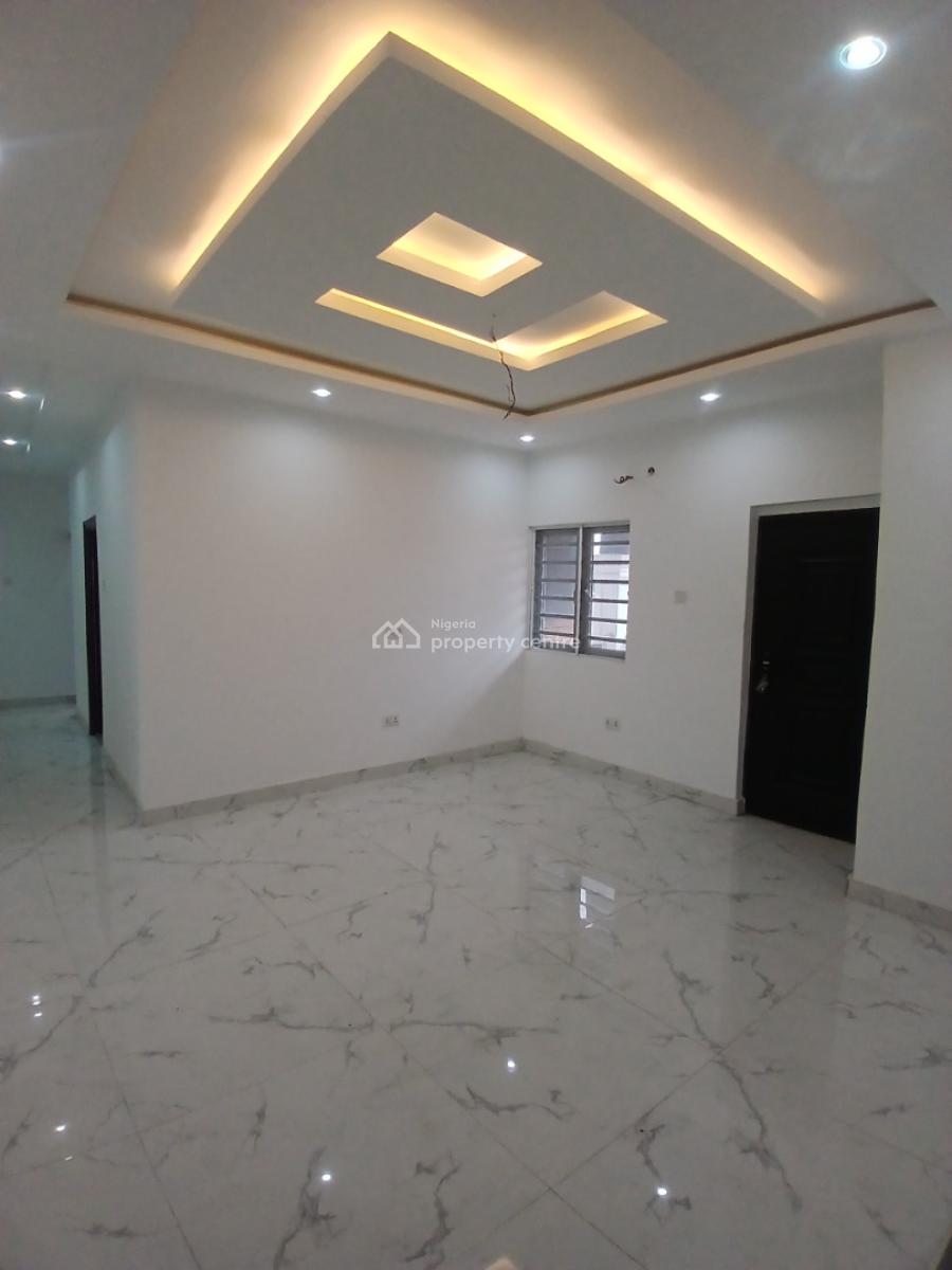 Brand New 3 Bedroom Flat with Inverter/solar & Fully Fitted Kitchen, Off Badore Road, Ajah, Lagos, Flat / Apartment for Rent