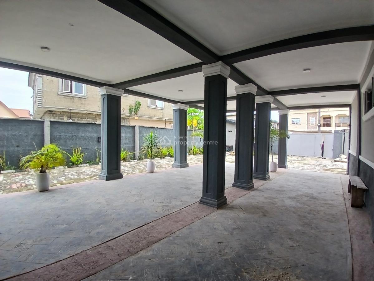 Brand New 3 Bedroom Flat with Inverter/solar & Fully Fitted Kitchen, Off Badore Road, Ajah, Lagos, Flat / Apartment for Rent