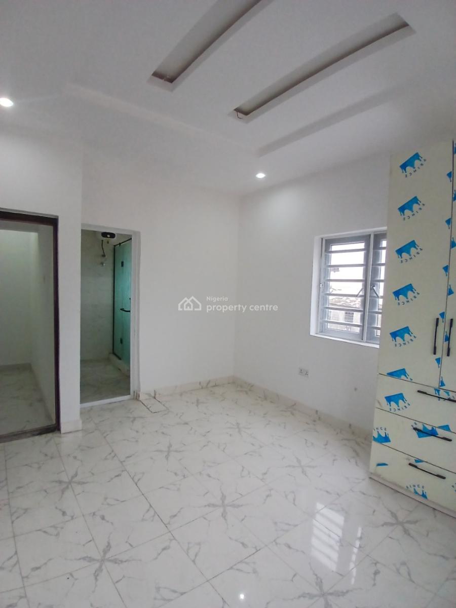 Brand New 3 Bedroom Flat with Inverter/solar & Fully Fitted Kitchen, Off Badore Road, Ajah, Lagos, Flat / Apartment for Rent