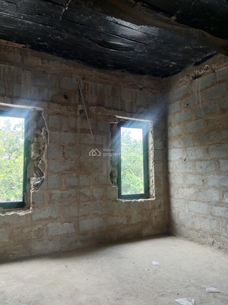 4units of Newly Built 3bedroom Advanced Carcass in a Compound of 9, Gaduwa District By Destiny Sciencetific Academy, Gaduwa, Abuja, Flat / Apartment for Sale