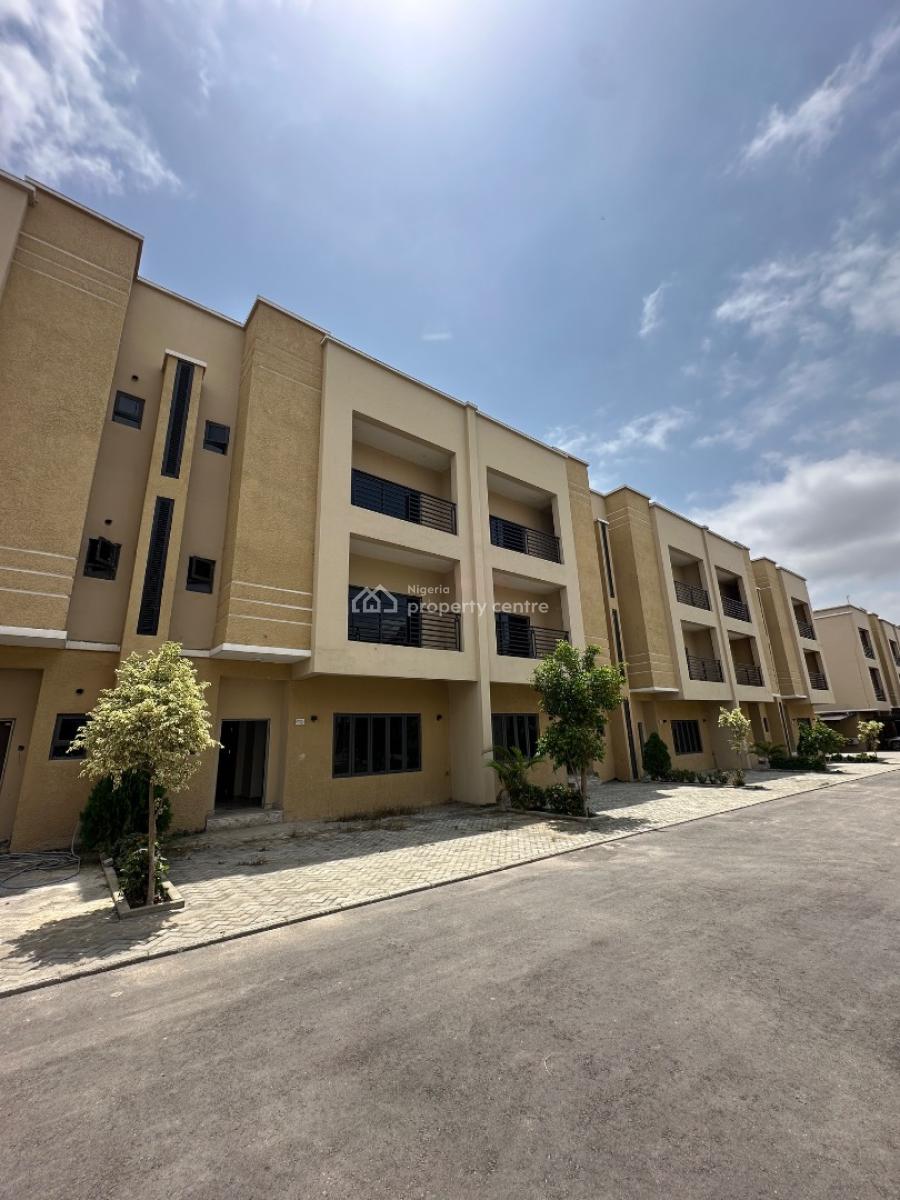 5units of Newly Built, 4 Bedroom Spacious Terrace Duplex with 1 Room B, Off Ahmed Gambo Crescent, Jahi, Abuja, Terraced Duplex for Sale