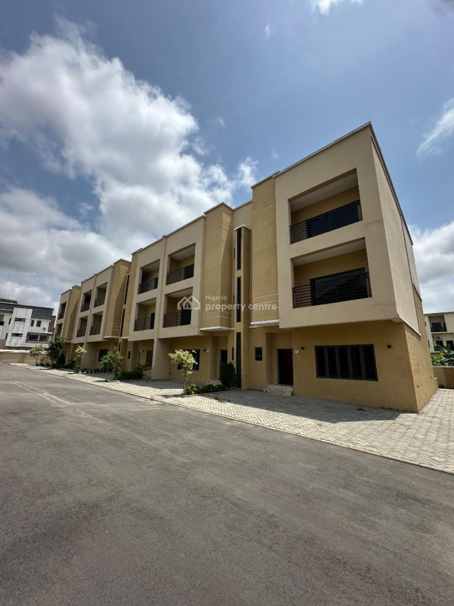5units of Newly Built, 4 Bedroom Spacious Terrace Duplex with 1 Room B, Off Ahmed Gambo Crescent, Jahi, Abuja, Terraced Duplex for Sale