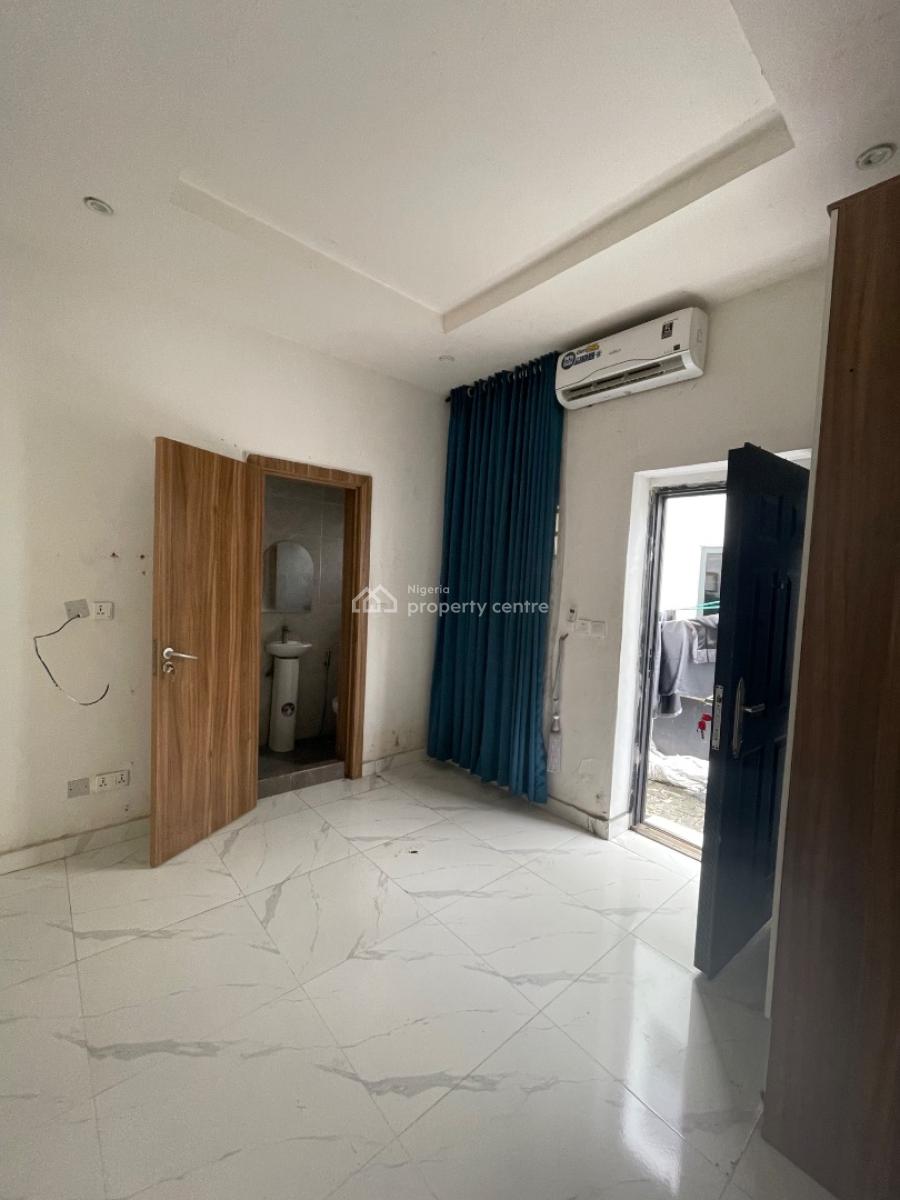 Spacious Bq Comes with Ac, Solar& Curtains, Estate Before Abraham Adesanya Bus Stop, Ajah, Lagos, Self Contain (single Rooms) for Rent
