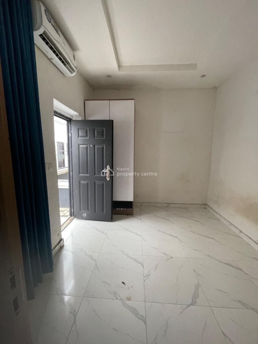 Spacious Bq Comes with Ac, Solar& Curtains, Estate Before Abraham Adesanya Bus Stop, Ajah, Lagos, Self Contain (single Rooms) for Rent