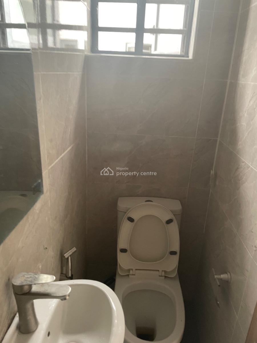 Spacious Bq Comes with Ac, Solar& Curtains, Estate Before Abraham Adesanya Bus Stop, Ajah, Lagos, Self Contain (single Rooms) for Rent