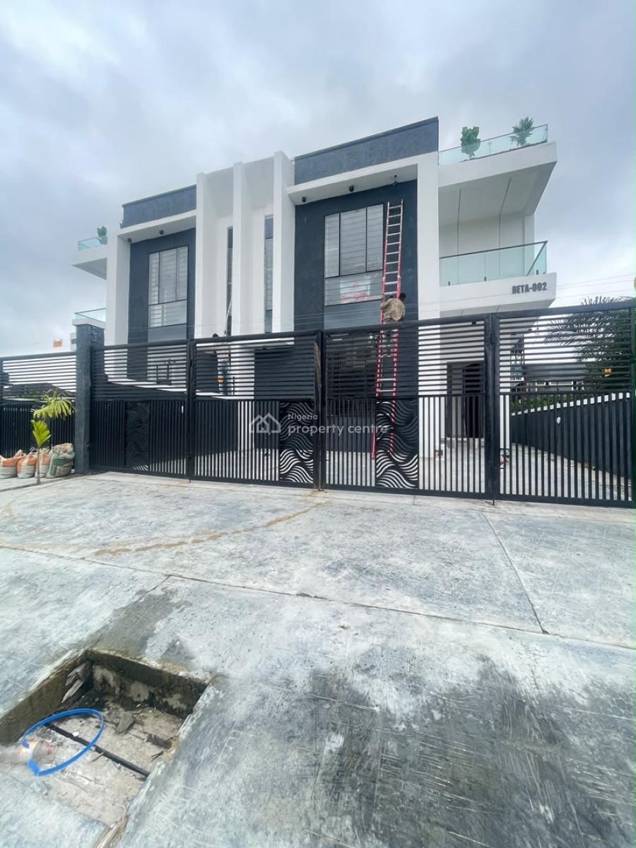 4bed 4bath  3cars  Semi Detached Duplex with Luxury Home, Abraham Adesanya, Ajah, Lagos, Semi-detached Duplex for Sale