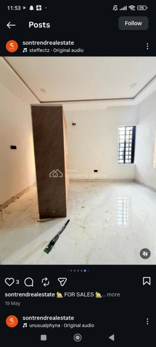 Built 4 Bedroom Fully Detached Duplex with Bq, Gbagada, Lagos, Detached Duplex for Sale