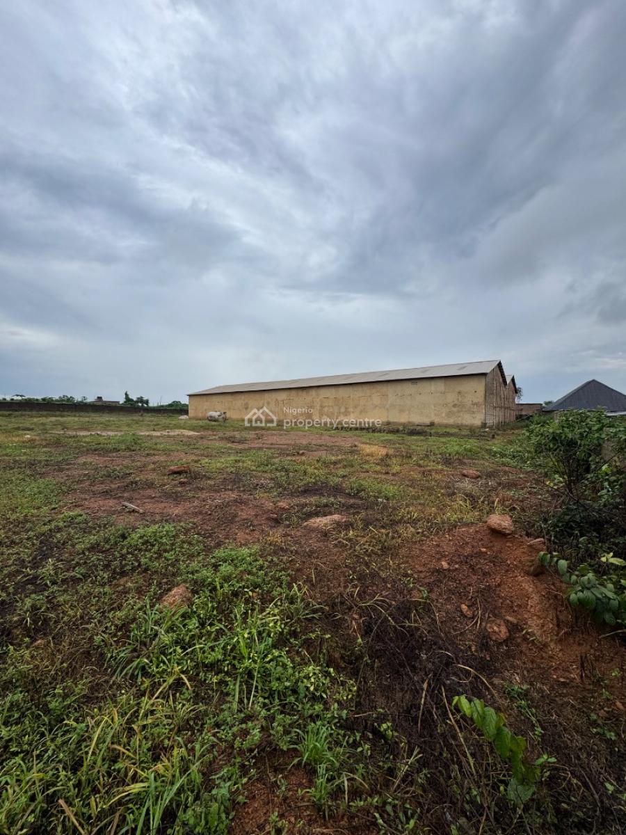 2 Bay Warehouse + Sitting on 10,000 Sqm of Land + Borehore, Light Etc, Industrial Area, Ogere Interchange, Km 46, Ogun, Warehouse for Rent