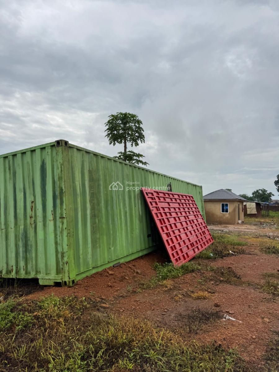 2 Bay Warehouse + Sitting on 10,000 Sqm of Land + Borehore, Light Etc, Industrial Area, Ogere Interchange, Km 46, Ogun, Warehouse for Rent