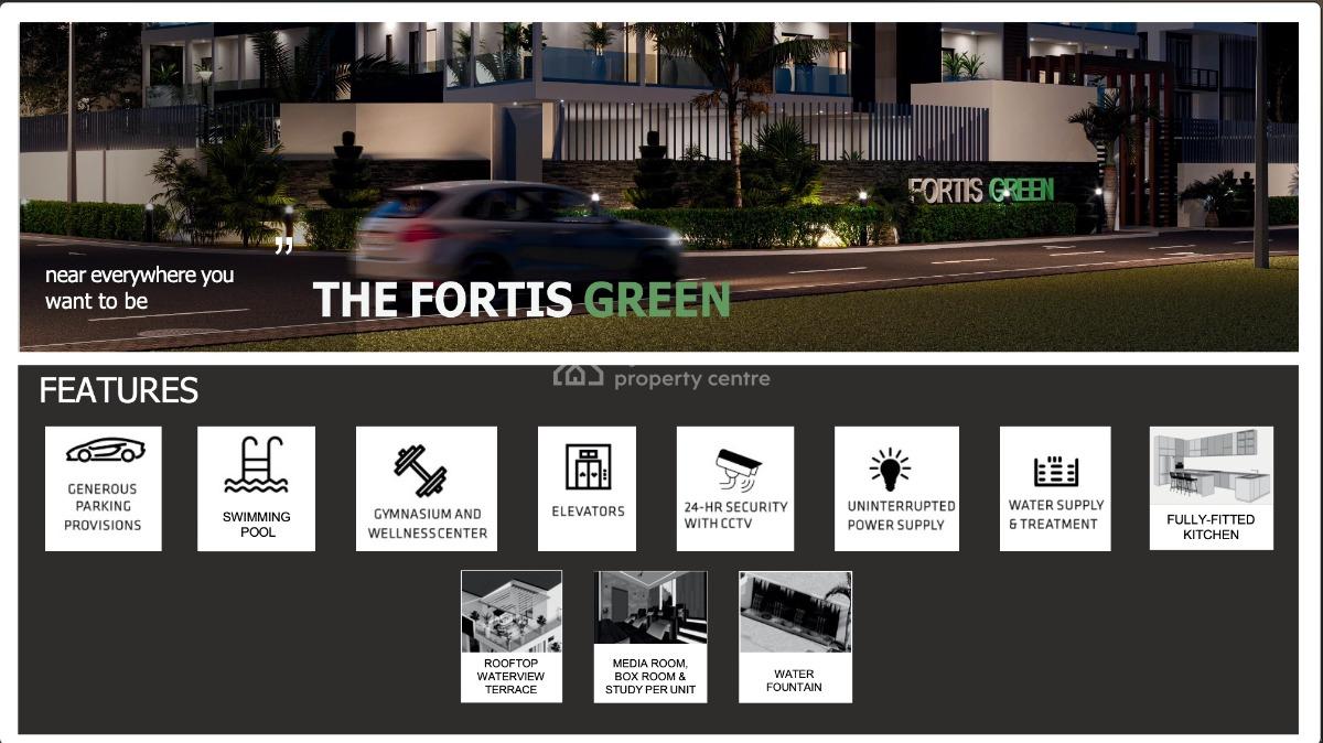 Fortis Green Luxury Waterfront Maisonettes, Macpherson Avenue, Old Ikoyi, Lagos, Ikoyi, Lagos, Block of Flats for Sale