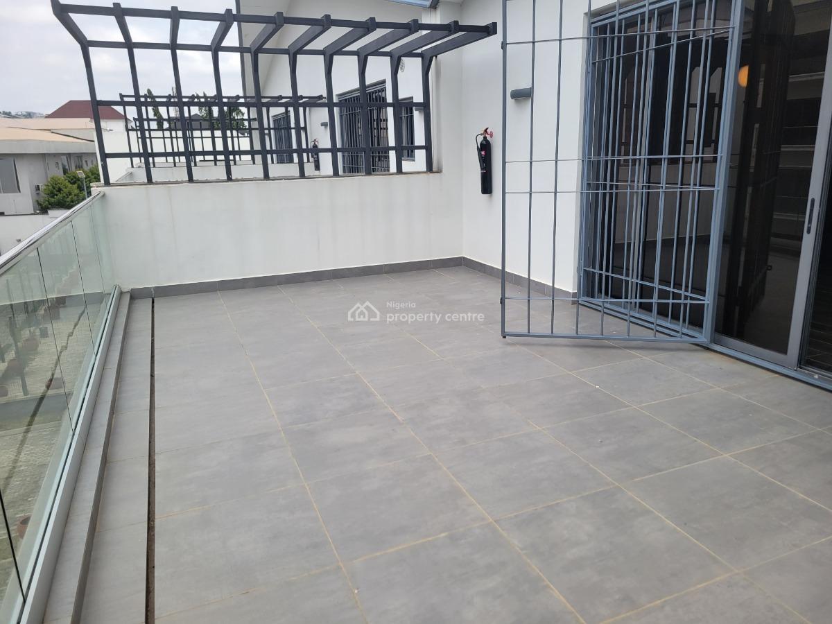 Corporate Lease Furnished 3 Bedroom Terrace Duplex with Bq, Asokoro District, Abuja, Terraced Duplex for Rent