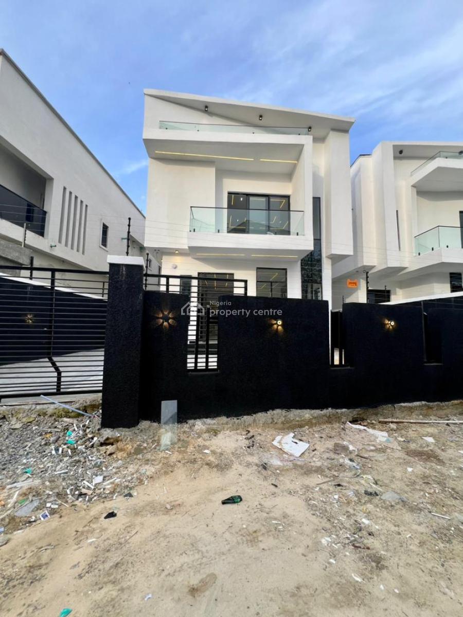Newly Built & Detached Duplex with Bq, Lekki Palm, Ajah, Lagos, Semi-detached Duplex for Sale
