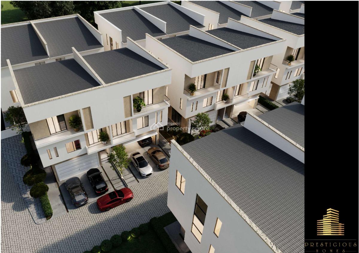 Brand New 4-bedroom Semi-detached Duplex with Bq, Lagoon District, Lekki Phase 1, Lekki Phase 1, Lekki, Lagos, Semi-detached Duplex for Sale