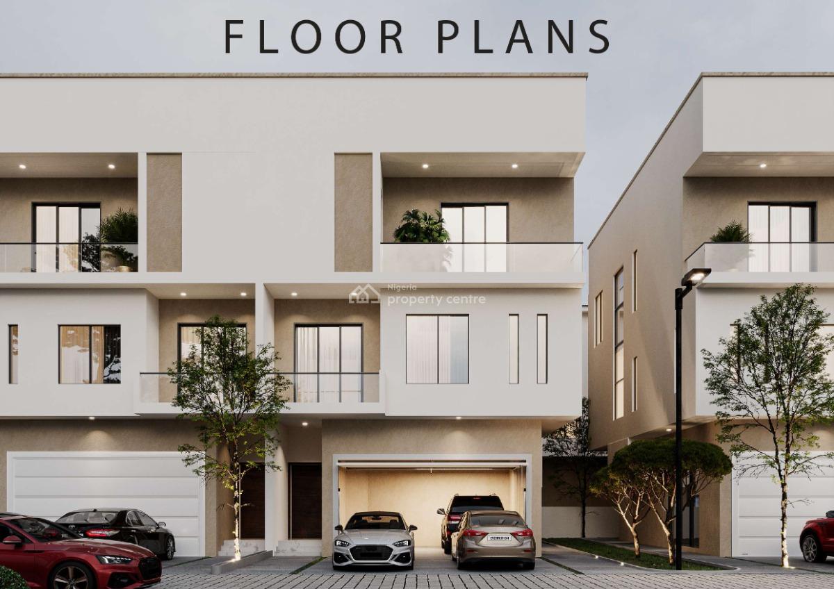 Brand New 4-bedroom Semi-detached Duplex with Bq, Lagoon District, Lekki Phase 1, Lekki Phase 1, Lekki, Lagos, Semi-detached Duplex for Sale
