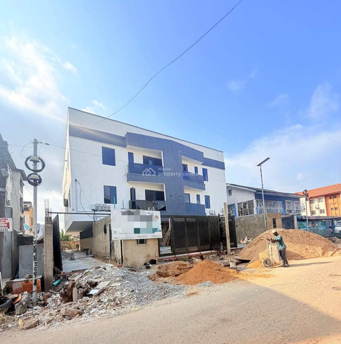 Exclusive 4 Bedroom Semi Detached Duplex with Bq in a Serene Location, Yaba, Lagos, Semi-detached Duplex for Sale