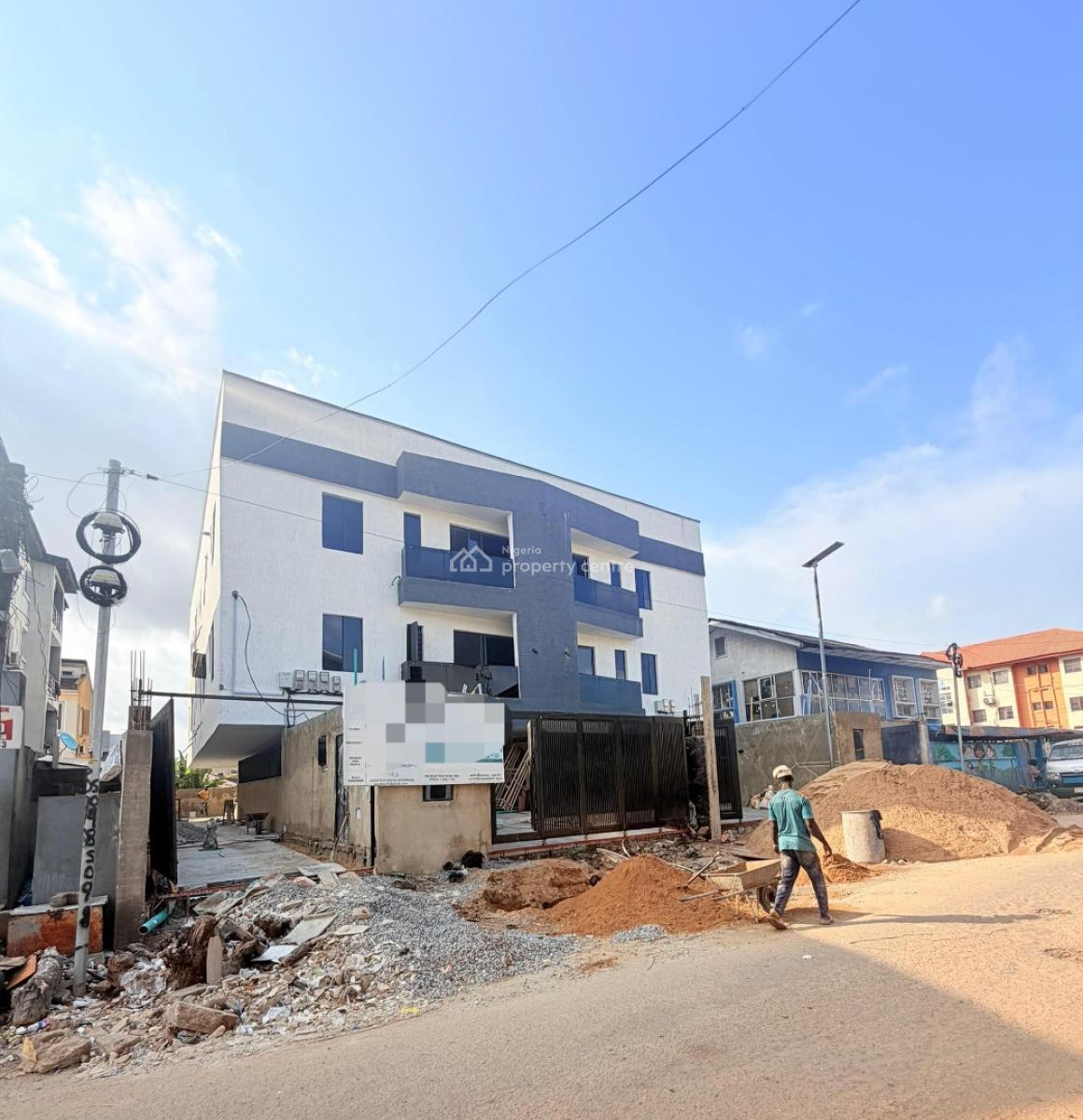 Exclusive 4 Bedroom Semi Detached Duplex with Bq in a Serene Location, Yaba, Lagos, Semi-detached Duplex for Sale