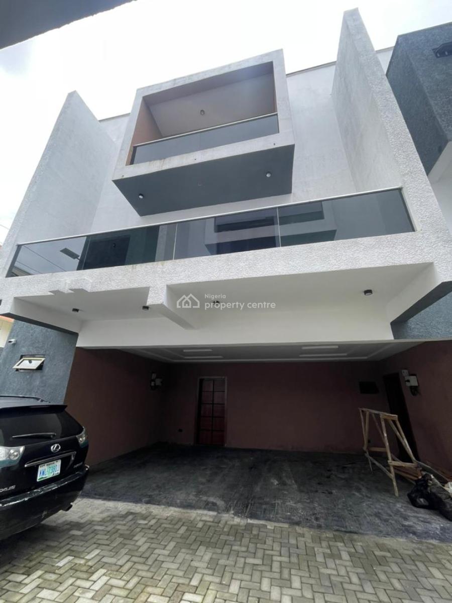 Brand New and Serviced 4 Bedroom En-suite Maisonette, Ikate Elegushi, Lekki, Lagos, Terraced Duplex for Rent