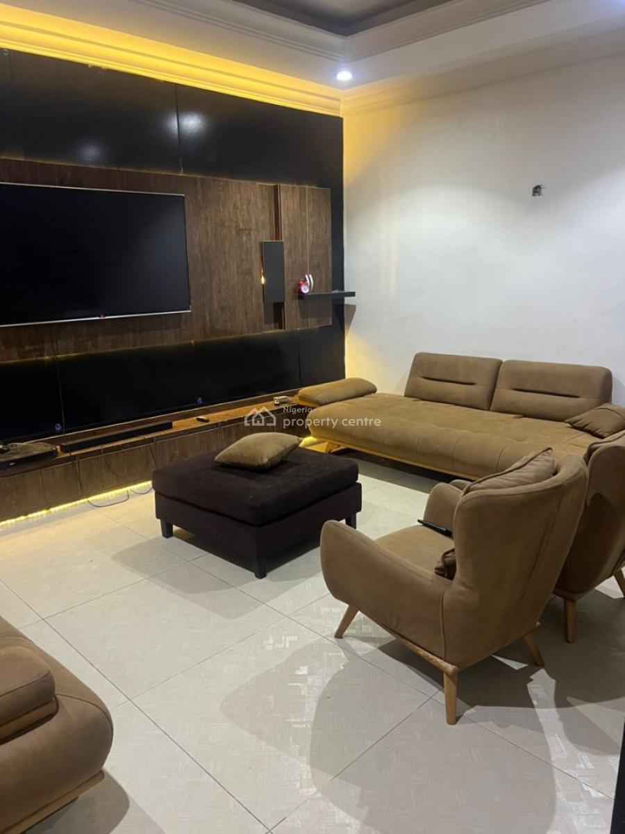 Furnished 4 Bedroom Semi Detached Duplex + Bq, Peaceville Estate, Idado, Lekki, Lagos, Semi-detached Duplex for Rent