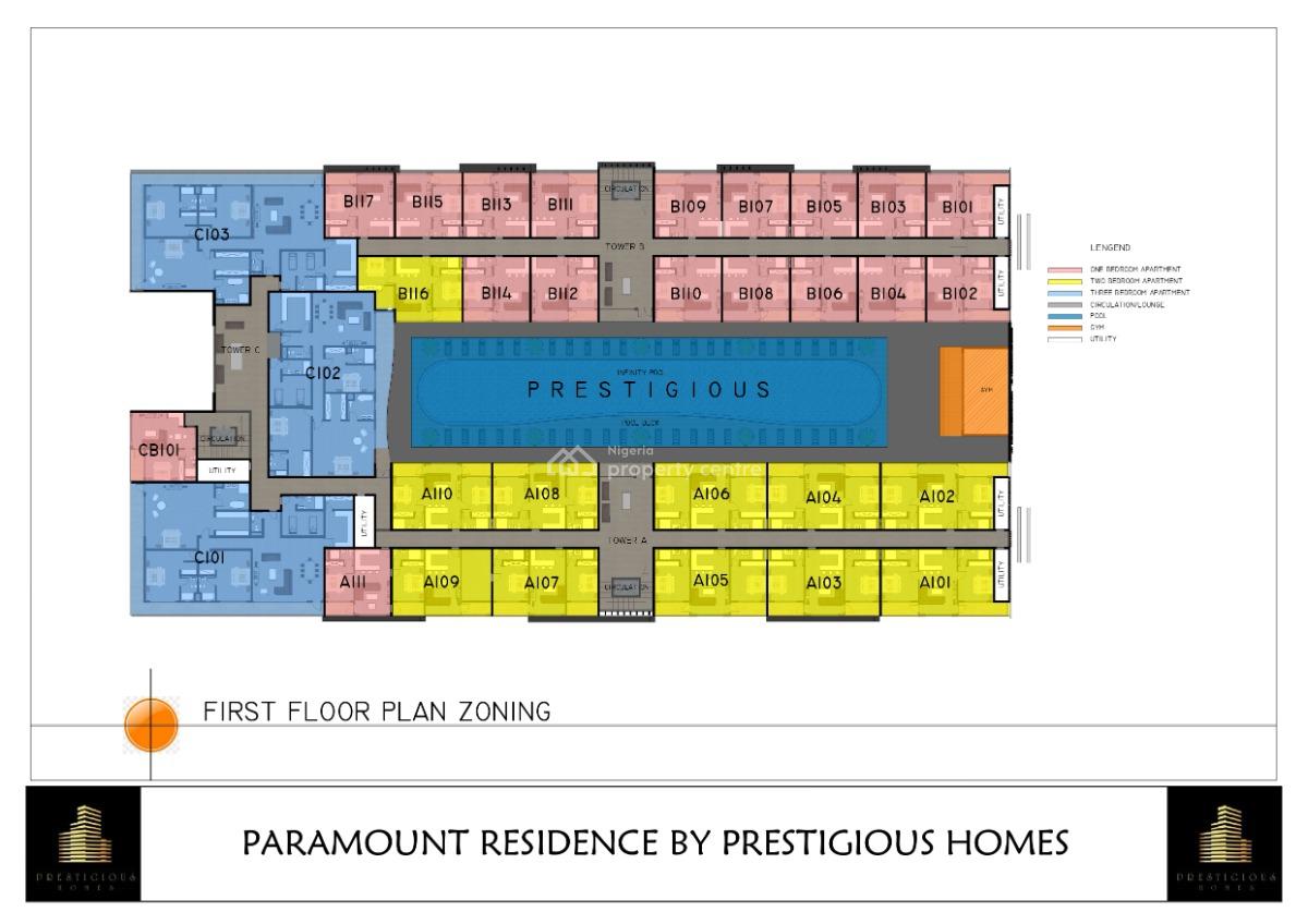 Magnificent 1, 2 and 3 Bedroom Apartments., Lekki Phase 1, Lekki Phase 1, Lekki, Lagos, Flat / Apartment for Sale