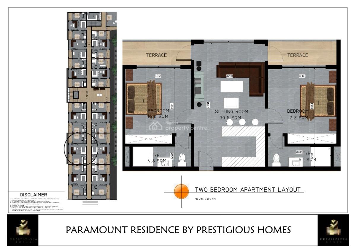 Magnificent 1, 2 and 3 Bedroom Apartments., Lekki Phase 1, Lekki Phase 1, Lekki, Lagos, Flat / Apartment for Sale