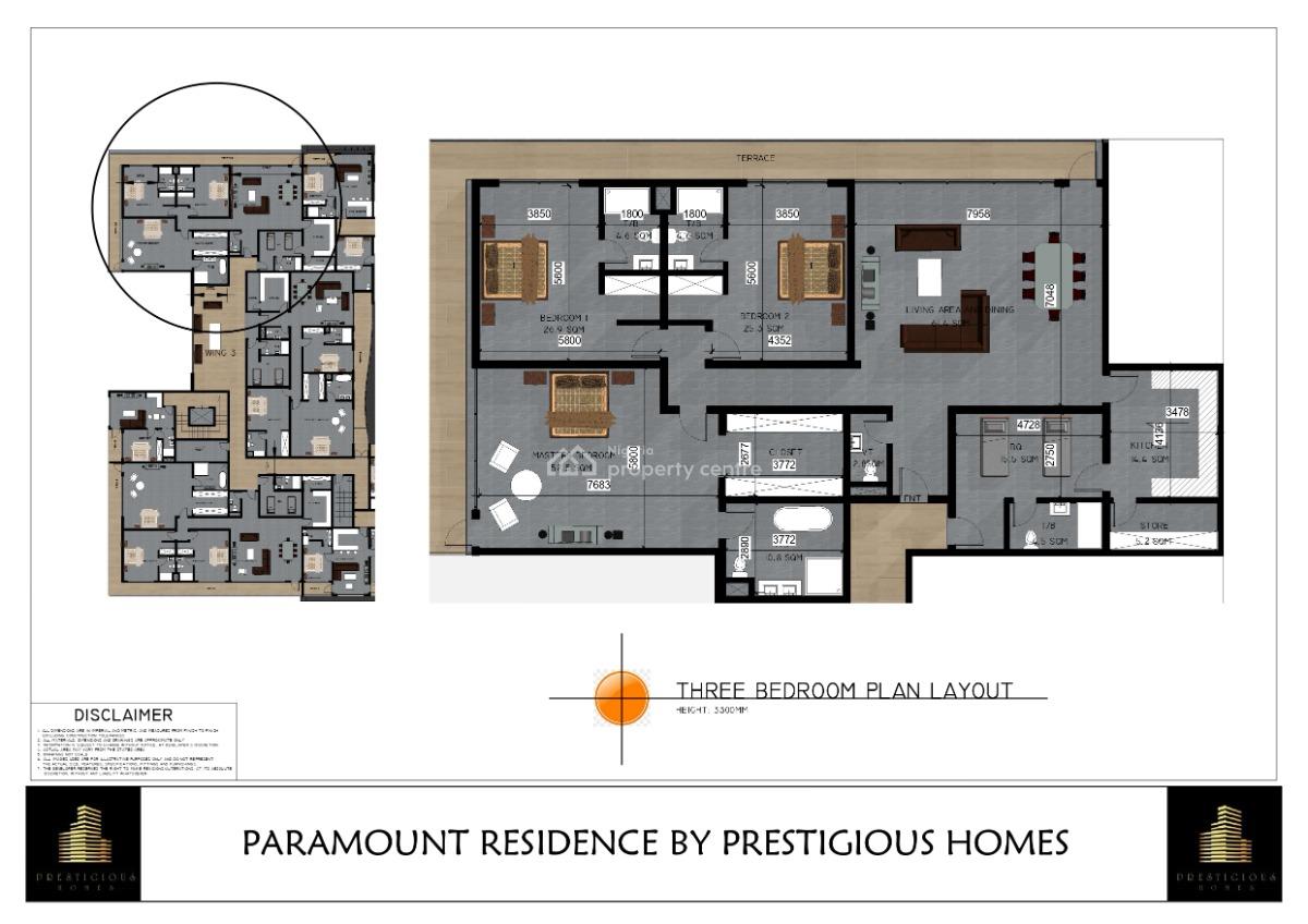 Magnificent 1, 2 and 3 Bedroom Apartments., Lekki Phase 1, Lekki Phase 1, Lekki, Lagos, Flat / Apartment for Sale